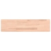 Estante de pared madera maciza de haya 80x20x1,5 cm