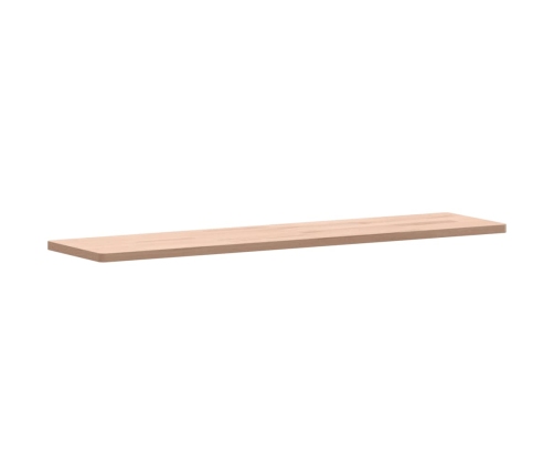 Estante de pared madera maciza de haya 80x20x1,5 cm