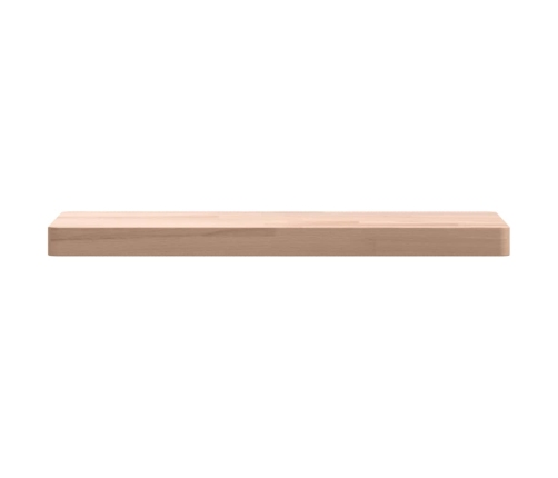 Estante de pared madera maciza de haya 40x20x2,5 cm