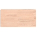 Estante de pared madera maciza de haya 40x20x4 cm