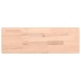 Estante de pared madera maciza de haya 60x20x4 cm