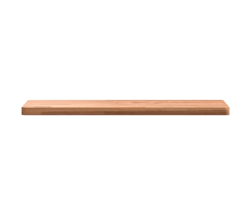 Estante de pared madera maciza de haya 40x20x1,5 cm