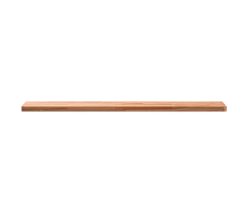 vidaXL Estante de pared madera maciza de haya 60x20x1,5 cm