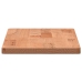 vidaXL Estante de pared madera maciza de haya 60x20x1,5 cm