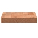 Estante de pared madera maciza de haya 40x20x2,5 cm