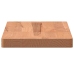 Estante de pared madera maciza de haya 60x20x2,5 cm