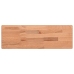 Estante de pared madera maciza de haya 60x20x4 cm