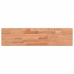 Estante de pared madera maciza de haya 80x20x4 cm