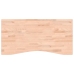 Tablero de escritorio madera maciza de haya 100x(45-50)x1,5 cm