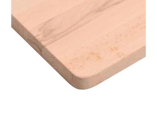 Tablero de escritorio madera maciza de haya 100x(45-50)x1,5 cm