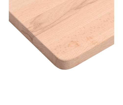 Tablero de escritorio madera maciza de haya 100x(55-60)x1,5 cm