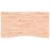 Tablero de escritorio madera maciza de haya 110x(55-60)x1,5 cm