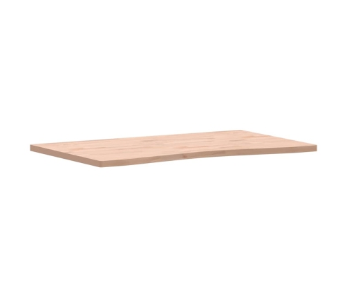 Tablero de escritorio madera maciza de haya 100x(55-60)x2,5 cm