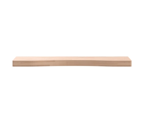 Tablero de escritorio madera maciza de haya 80x(36-40)x4 cm