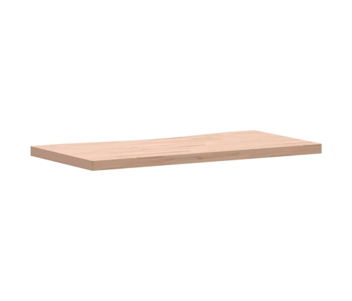 Tablero de escritorio madera maciza de haya 110x(50-55)x4 cm