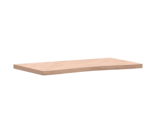 Tablero de escritorio madera maciza de haya 110x(55-60)x4 cm