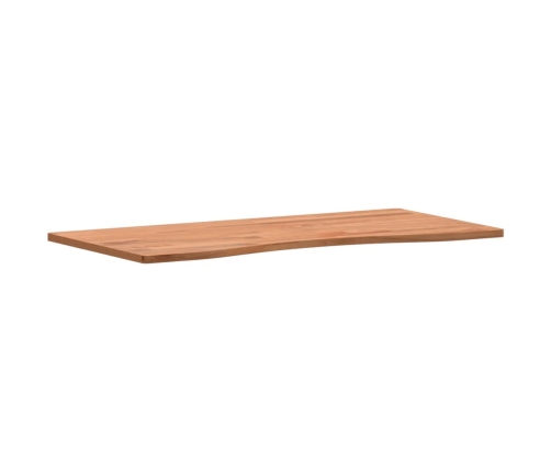 Tablero de escritorio madera maciza de haya 80x(36-40)x1,5 cm
