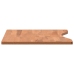 Tablero de escritorio madera maciza de haya 80x(36-40)x1,5 cm