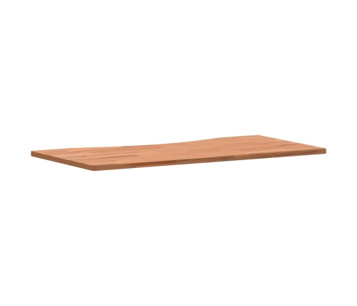 Tablero de escritorio madera maciza de haya 80x(36-40)x1,5 cm