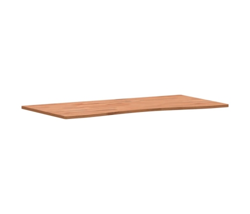 Tablero de escritorio madera maciza de haya 100x(45-50)x1,5 cm