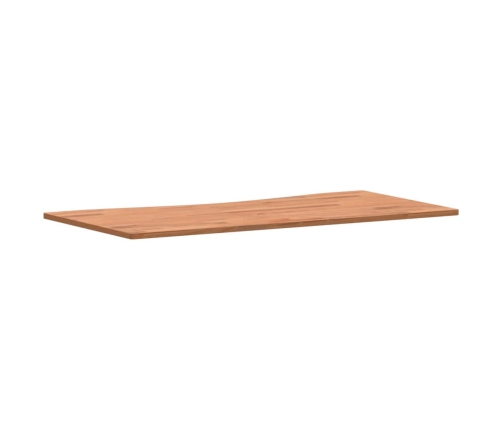 Tablero de escritorio madera maciza de haya 100x(45-50)x1,5 cm