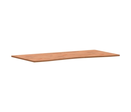 Tablero de escritorio madera maciza de haya 110x(50-55)x1,5 cm