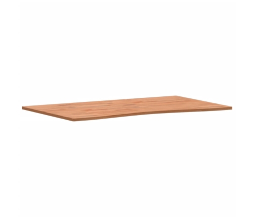 Tablero de escritorio madera maciza de haya 100x(55-60)x1,5 cm