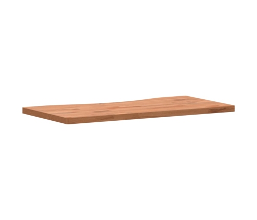 Tablero de escritorio madera maciza de haya 80x(36-40)x2,5 cm