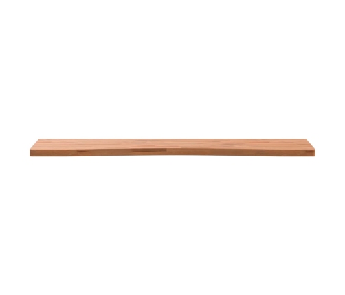 Tablero de escritorio madera maciza de haya 100x(45-50)x2,5 cm