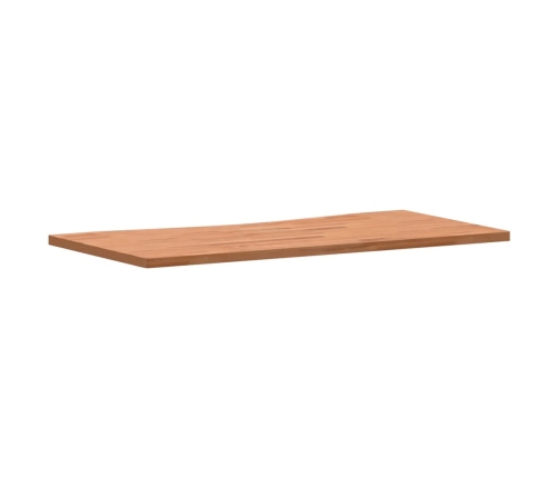 Tablero de escritorio madera maciza de haya 110x(50-55)x2,5 cm