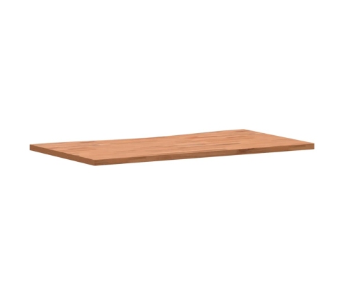 Tablero de escritorio madera maciza de haya 110x(55-60)x2,5 cm