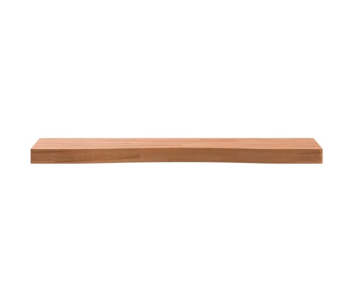 Tablero de escritorio madera maciza de haya 80x(36-40)x4 cm