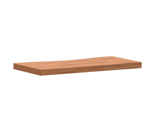 Tablero de escritorio madera maciza de haya 80x(36-40)x4 cm