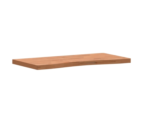 Tablero de escritorio madera maciza de haya 100x(45-50)x4 cm