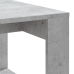 Mesa de centro madera de ingeniería gris hormigón 102x50x35 cm