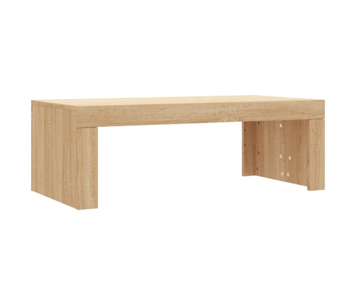 Mesa de centro madera de ingeniería roble Sonoma 102x50x36 cm