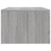 vidaXL Mesa de centro madera de ingeniería gris Sonoma 102x50x36 cm