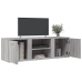 Mueble de TV de madera de ingeniería gris sonoma 120x34x37 cm