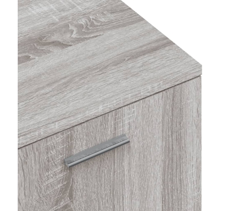 Mueble de TV de madera de ingeniería gris sonoma 120x34x37 cm