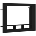 Mueble para TV madera de ingeniería negro 152x22x113 cm