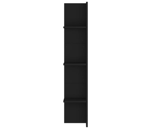 Mueble para TV madera de ingeniería negro 152x22x113 cm