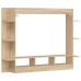 Mueble de TV madera de ingeniería roble Sonoma 152x22x113 cm