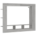 Mueble de TV madera de ingeniería gris Sonoma 152x22x113 cm