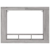 Mueble de TV madera de ingeniería gris Sonoma 152x22x113 cm