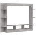 Mueble de TV madera de ingeniería gris Sonoma 152x22x113 cm