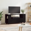 Mueble para TV madera de ingeniería negro 102x34,5x43 cm