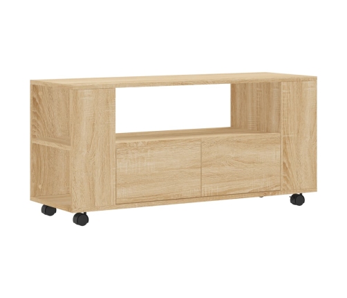 Mueble para TV madera de ingeniería roble Sonoma 102x34,5x43 cm