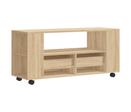 Mueble para TV madera de ingeniería roble Sonoma 102x34,5x43 cm