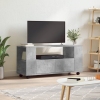 Mueble de TV madera de ingeniería gris hormigón 102x34,5x43 cm