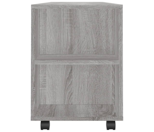 Mueble de TV madera de ingeniería gris Sonoma 102x34,5x43 cm